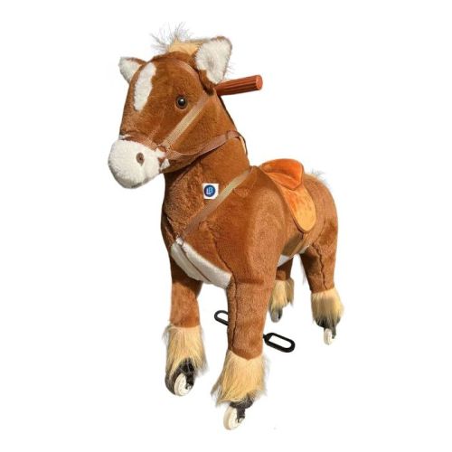 "Megastar Gallop 'n' Play: Action-Packed Mechanical Horse Riding Toy for Kids 4-12 Years"Brown