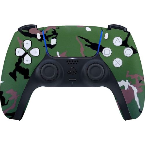 Customized  Sony PlayStation 5 Dual Sense Wireless Controller Camouflage - Craft by Merlin