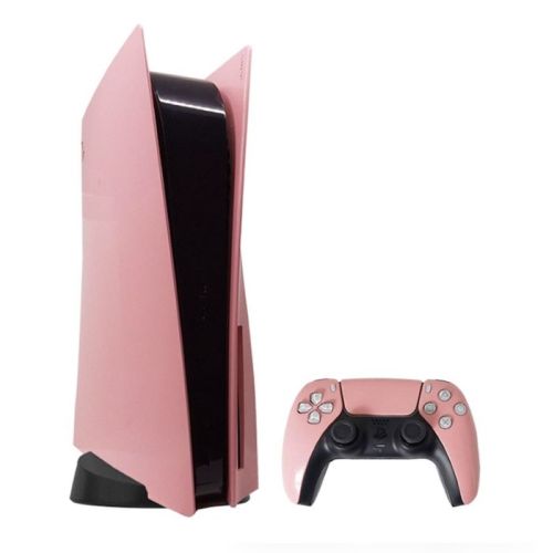 Customized Sony Playstation 5 Disc Standard Version - Metallic Pink