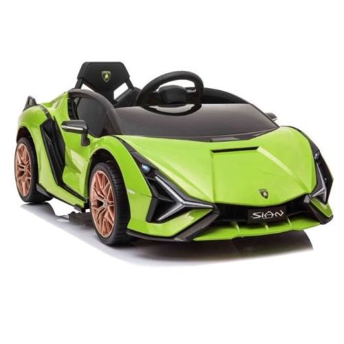 Megastar Licensed Lamborghini Prime Sian 12V Remote Control Car - Green (UAE Delivery Only)