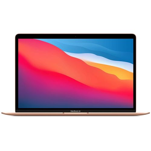 Apple MacBook Air, 13 inch, M1 Chip With 8-Core CPU & 7-Core GPU, 256GB, 8GB, Gold, MGND3 (Apple Warranty)