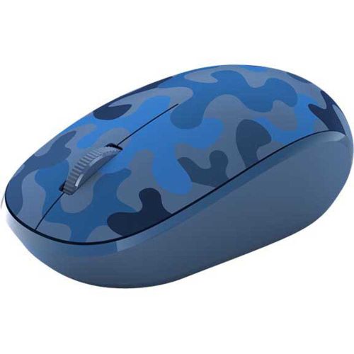 Microsoft Bluetooth Camo SE Mouse, Blue Camo
