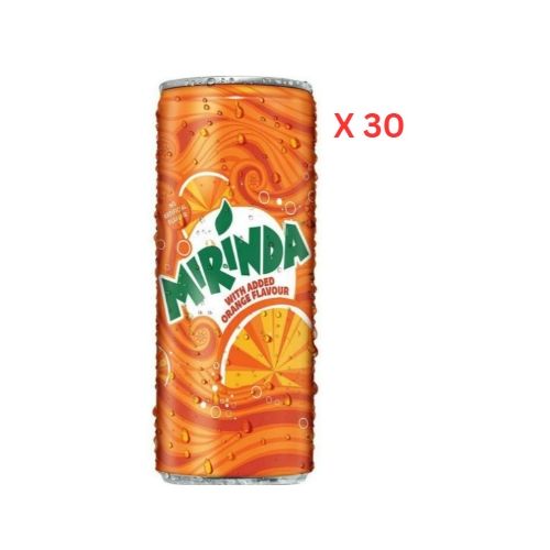Mirinda Orange Can - 30 x 250 ml