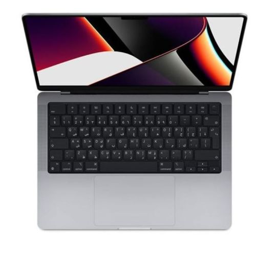 Apple MacBook Pro (2021), 14 inch, M1 Pro, 512GB,16GB RAM 8-CPU 14GPU, MKGP3,  Space Gray  (Apple Warranty, English Keyboard)