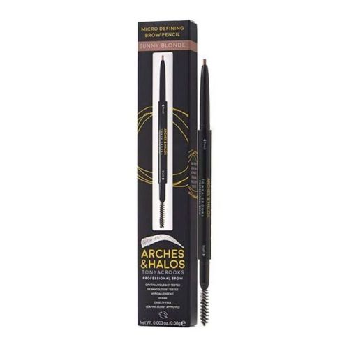 Arches And Halos Micro Defining Charcoal For Women 0.003oz Eyebrow Pencil