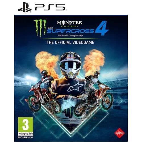 Monster Energy Supercross The Official Video Game 4 PlayStation 5 - MONENERGY- PS5