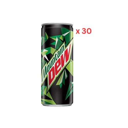 Mountain Dew Can - 30 x 250 ml