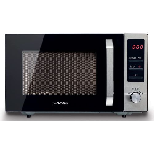 Kenwood 25L Microwave Oven With Grill, Digital Display, 5 Power Levels, Defrost Function, Stainless Steel, Auto Menu, 95 Minutes Timer, Clock Function 800W, MWM25.000BK