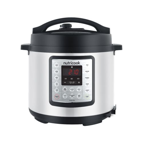 Nutricook Smart Pot Eko Electric Pressure Cooker, NC-SP104A, 6L, Silver