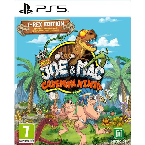 New Joe & Mac : Caveman Ninja - T-Rex Edition PS5