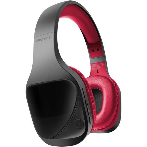 Promate Wireless Bluetooth Headphones, Nova.Maroon