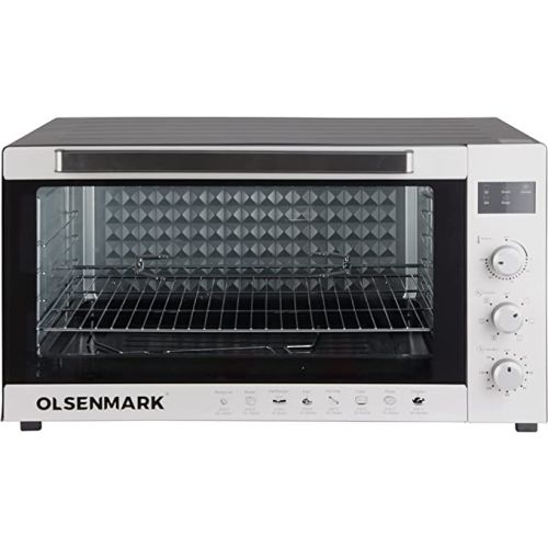 Olsenmark 2800W Electric Oven 150 Liter Capacity Silver Black - OMO7004