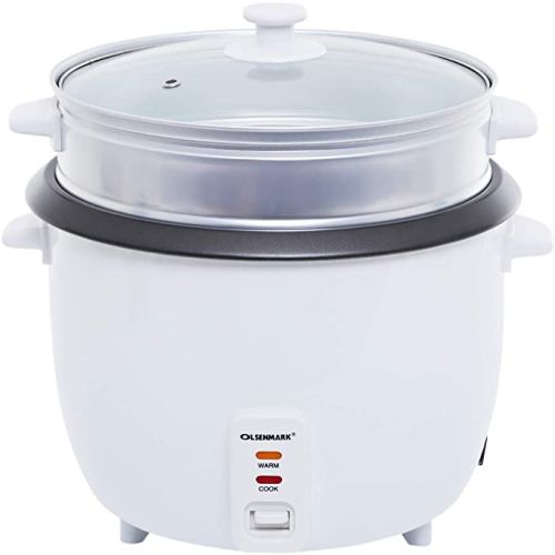 Olsenmark Automatic Rice Cooker, 3 Litre Capacity-(‎White)-(OMRC2183)