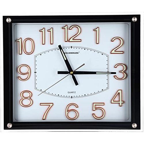 Olsenmark Wall Clock-(Dual Tone)-(OMWC1777)