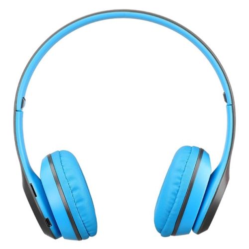 P47 Multifunctional Stereo Wireless Headset, Blue