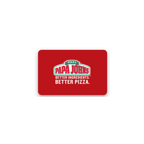 Papa John's Pizza $100 (Instant E-mail Delivery)