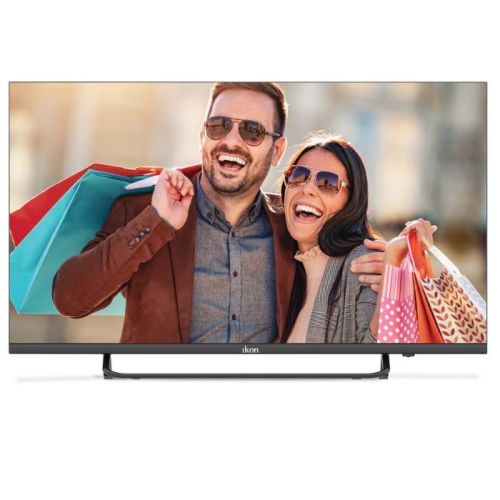 Ikon 55 inches 4K Smart LED TV, Black, IK55A71WOS ( UAE Delivery Only)
