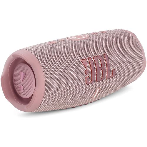 JBL Charge 5 Portable Waterproof Speaker, Pink