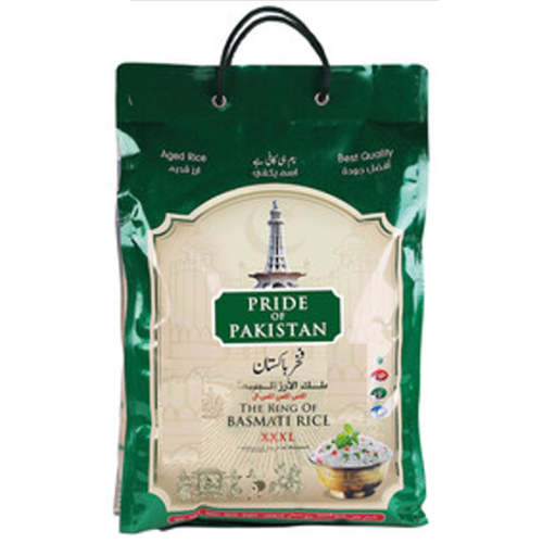 Pride Of Pakistan XXXL Basmati Rice, 10Kg 