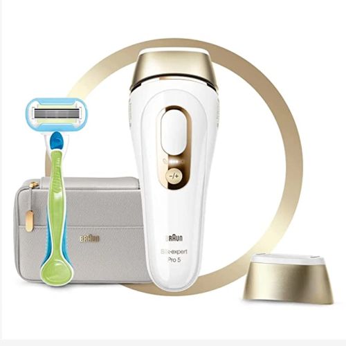 Braun Silk-Expert Pro 5 IPL Hair Removal System with Accessories - 4 Pieces, PL 5054