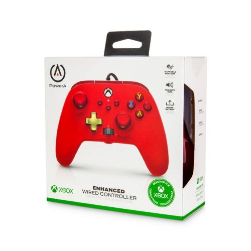 PowerA Enhanced Wired Controller For Xbox Bold Red