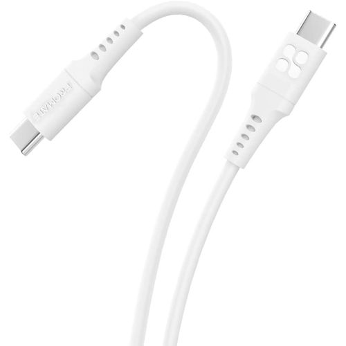Promate USB-C to USB-C Cable, PowerLink-cc120.White