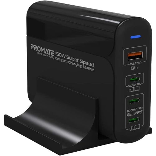 Promate 150W USB C Wall Charger, POWERSTORM-PD150.UK