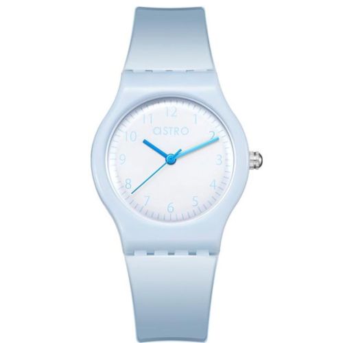 Astro Kids Japan PC21 Movement Watch, Analog Display and Polyurethane Strap - A23812-PPLW, L.Blue