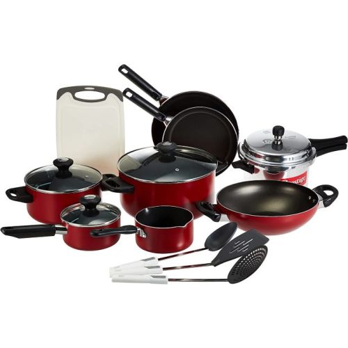 Prestige 14Pc Cookware Set+ 4 Ltr Pressure Cooker - PR21233+PR24100