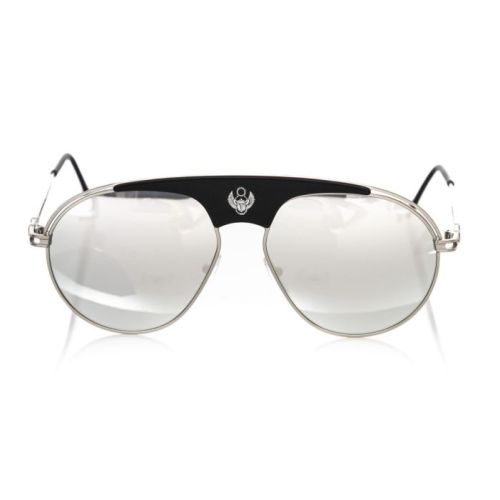Frankie Morello Chic Shield Smoke Gray Lens Sunglasses (FRMO-22125)
