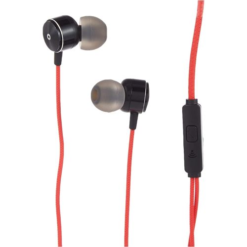 RAPOO EP28 IN-EAR HEADPHONES WITH MIC - RED, 19871