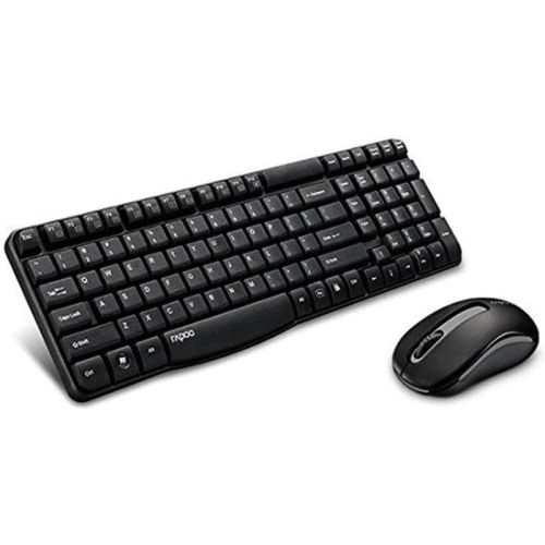 RAPOO X1800 Pro Combo Keyboard and Mouse Wireless Ar - 12002