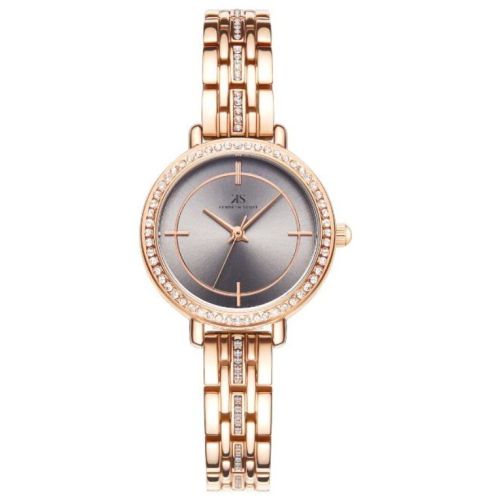 Kenneth Scott Women's PC21 Movement Watch, Analog Display and Stainless Steel Strap - K23532-RBKX, Rose Gold