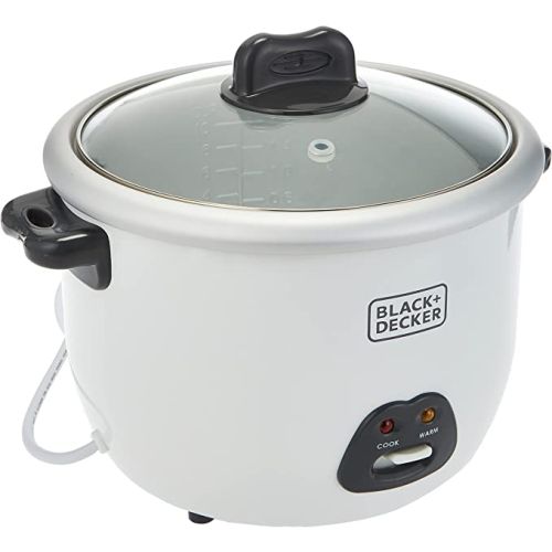 Black+Decker Rice Cooker, 1.8 liter - RC1850-B5-SP