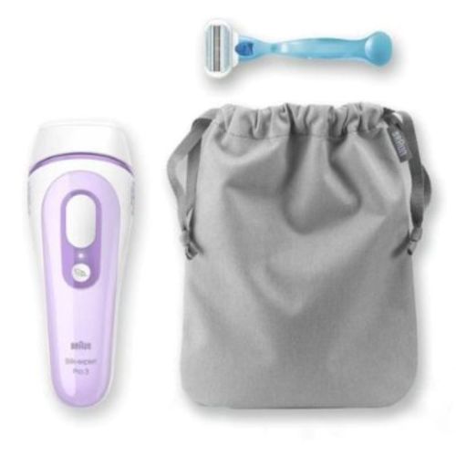 Braun Silk-expert Pro 5 PL 3011 IPL Hair Removal System With 2 Extras Smooth Razor and Storage Bag - PL3011