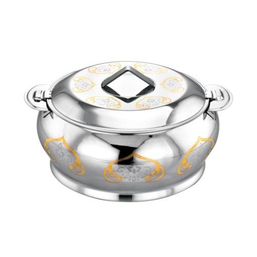Royalford Romeo Stainless Steel Hot Pot 2500ML-(Silver)-(RF11445)