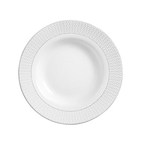 Royalford Soup Plate - 225 mm-(White)-(RF11754)