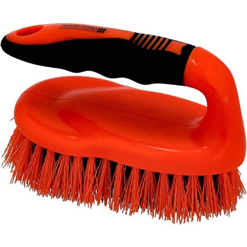 Royalford Scrubbing Brush with Handle, Assorted - RF2356-FB