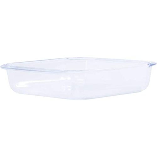 Royalford Square Baking Dish, Oven Safe Glass Roaster Pan, 2 Liters-(RF2701-GBD)