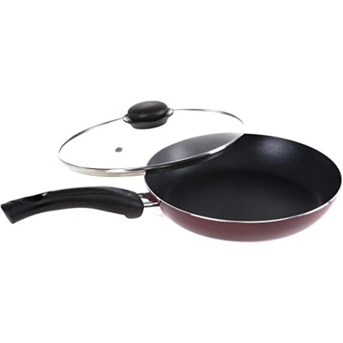 Royalford Non-Stick Frying Pan, 24 cm-(‎Red)-(RF2951)