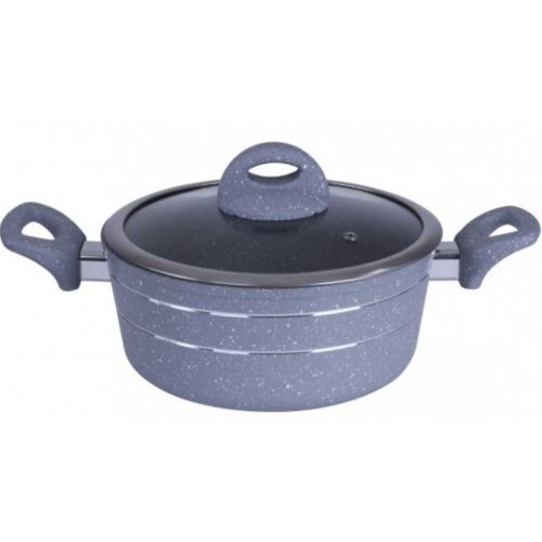 Royalford Smart Casserole with Glass Lid Grey - RF9469