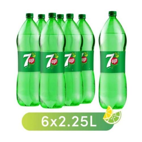 7UP Carbonated Soft Drink 2.28L Pack of 6