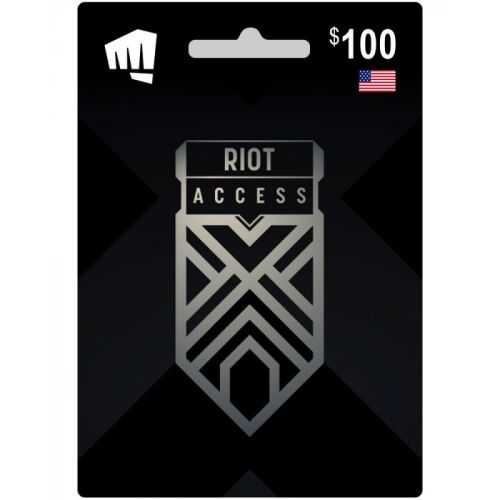 Riot Access Gift Card Code $100 (US) - Instant E-Mail Delivery