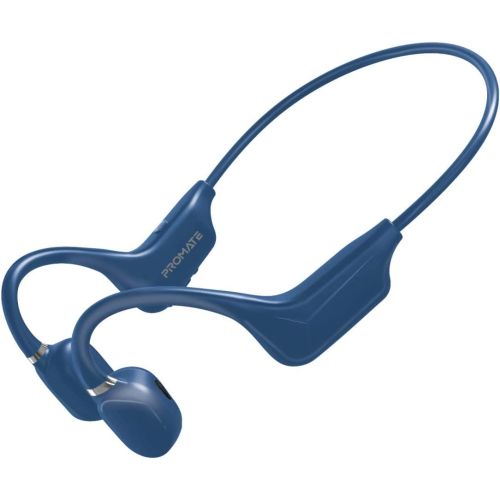 Promate Bone Conduction Headphones, RIPPLE.BLUE