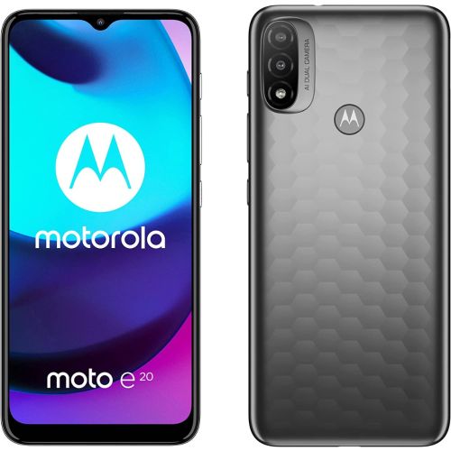 Motorola E20, 32GB, 2GB, 4G, Graphite Grey