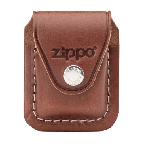 Zippo Lpcb Lighter Leather Pouch Clip Brown 