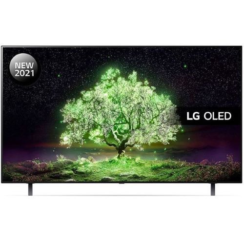 LG 55 Inch TV OLED Cinema Screen Design 4K HDR WebOS Smart With ThinQ AI Pixel Dimming - OLED55A1PVA