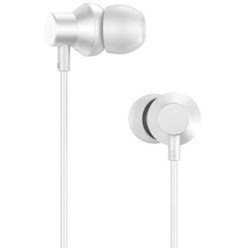 Lenovo HF130 Wired Headset In-Ear Earphone, White - HF130-Wht