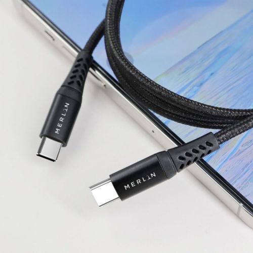 Merlin USB-C To USB-C Cable 2m Black