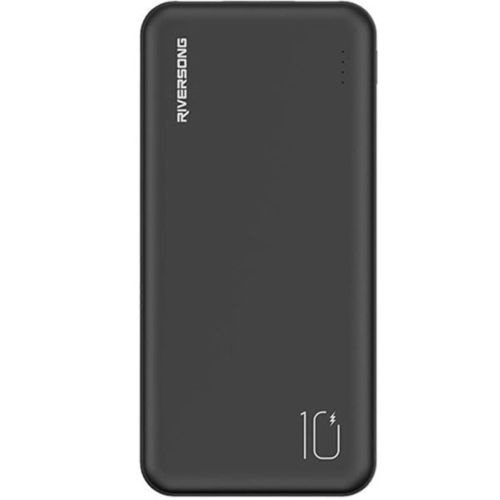 Riversong Vision 10S Pro Power Bank 10000mAh PB79, Black - RS.VISION10PR-PB79.BK (UAE Delivery Only)